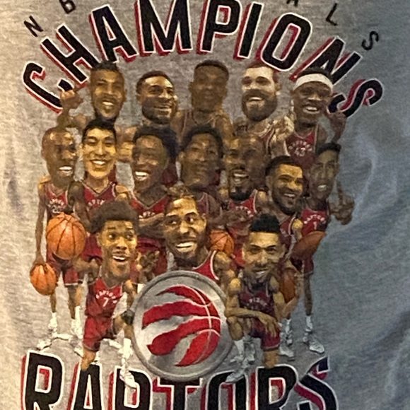 NBA Finals champions Toronto Raptors 2019 size M - Picture 3 of 9